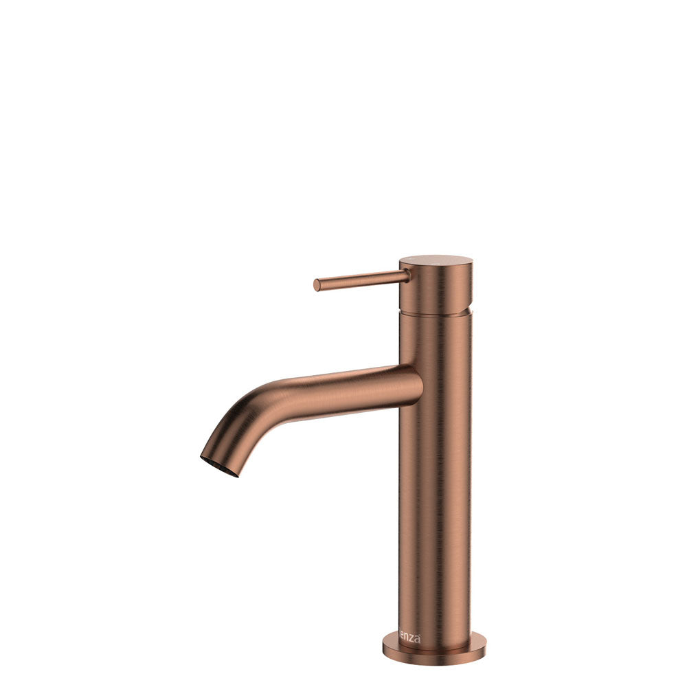 Fienza Kaya Basin Mixer - Brushed Copper