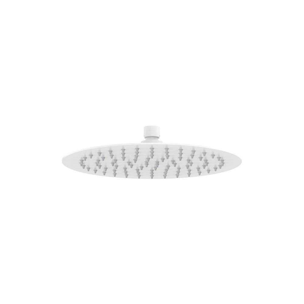 Fienza Kaya Round Shower Head 250mm - Matte White