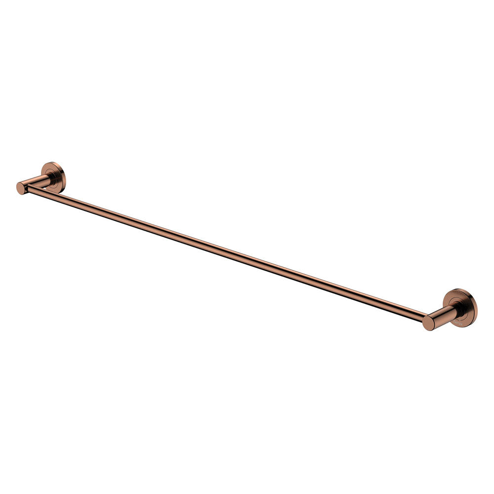 Fienza Kaya Single Towel Rail 900mm - Brushed Copper