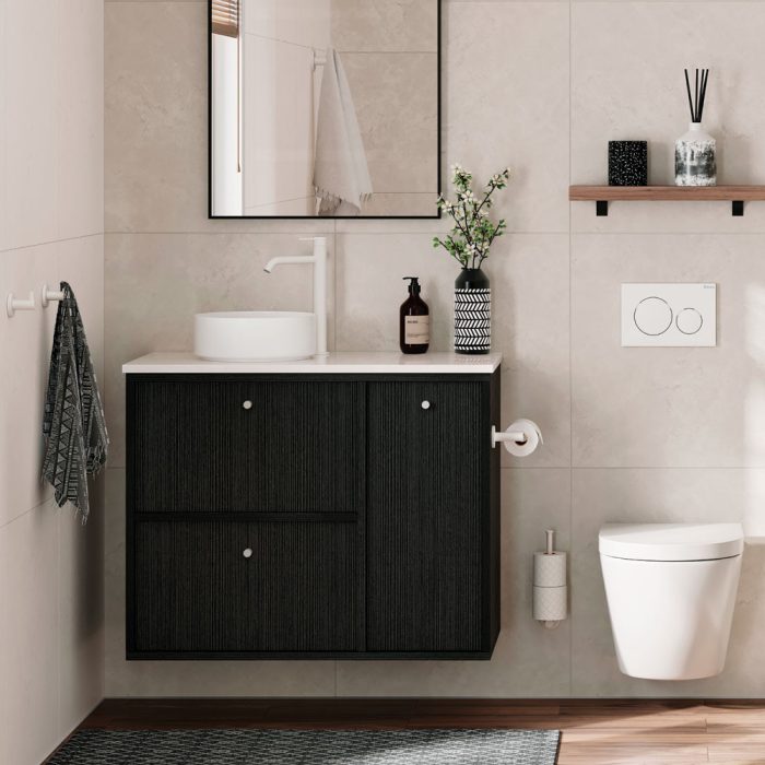Fienza Kaya Tall Basin Mixer - Matte White