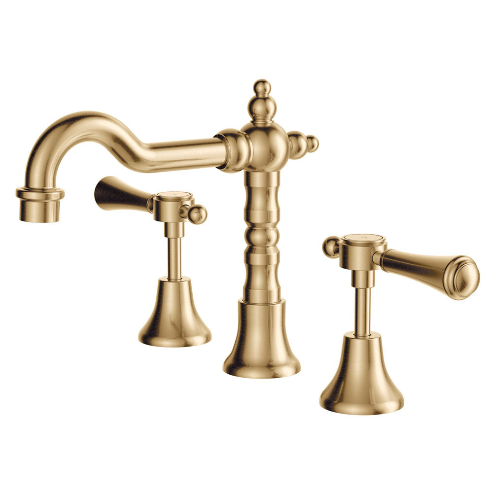 Fienza Lillian Lever Basin Set - Urban Brass