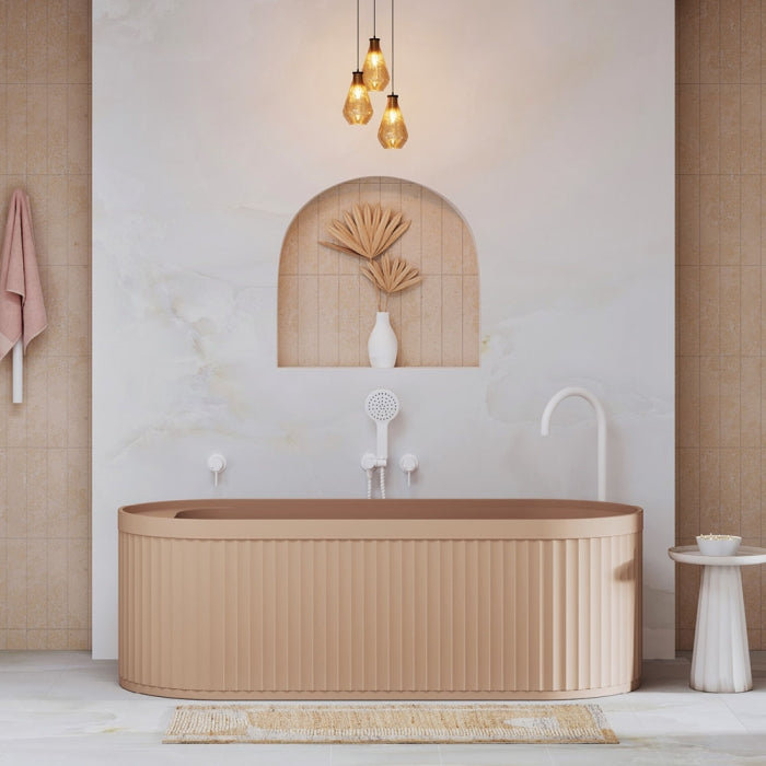 Fienza Minka Solid Surface Bath 1700mm - Dusk