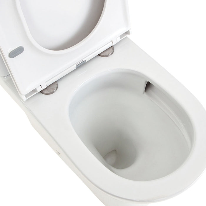 Fienza Tono Tornado Flush Back-to-Wall Toilet Suite - Slim Seat