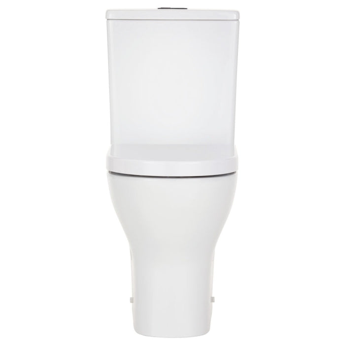 Fienza Tono Tornado Flush Back-to-Wall Toilet Suite - Gloss White
