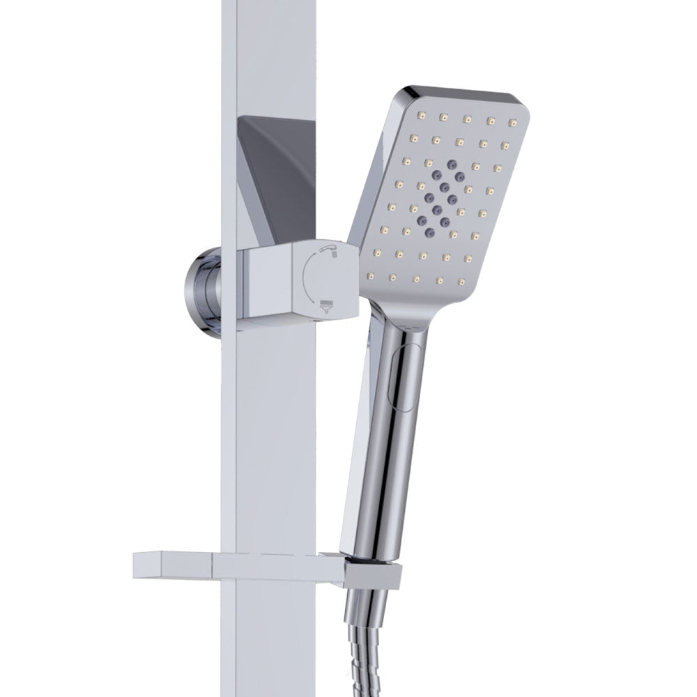 Fienza Tono Deluxe Twin Shower - Chrome