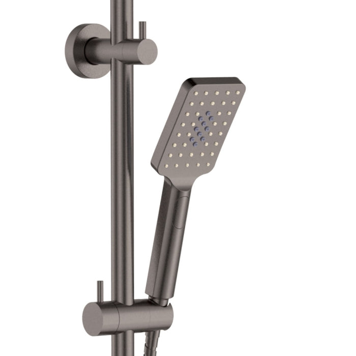 Fienza Tono Twin Shower - Gunmetal