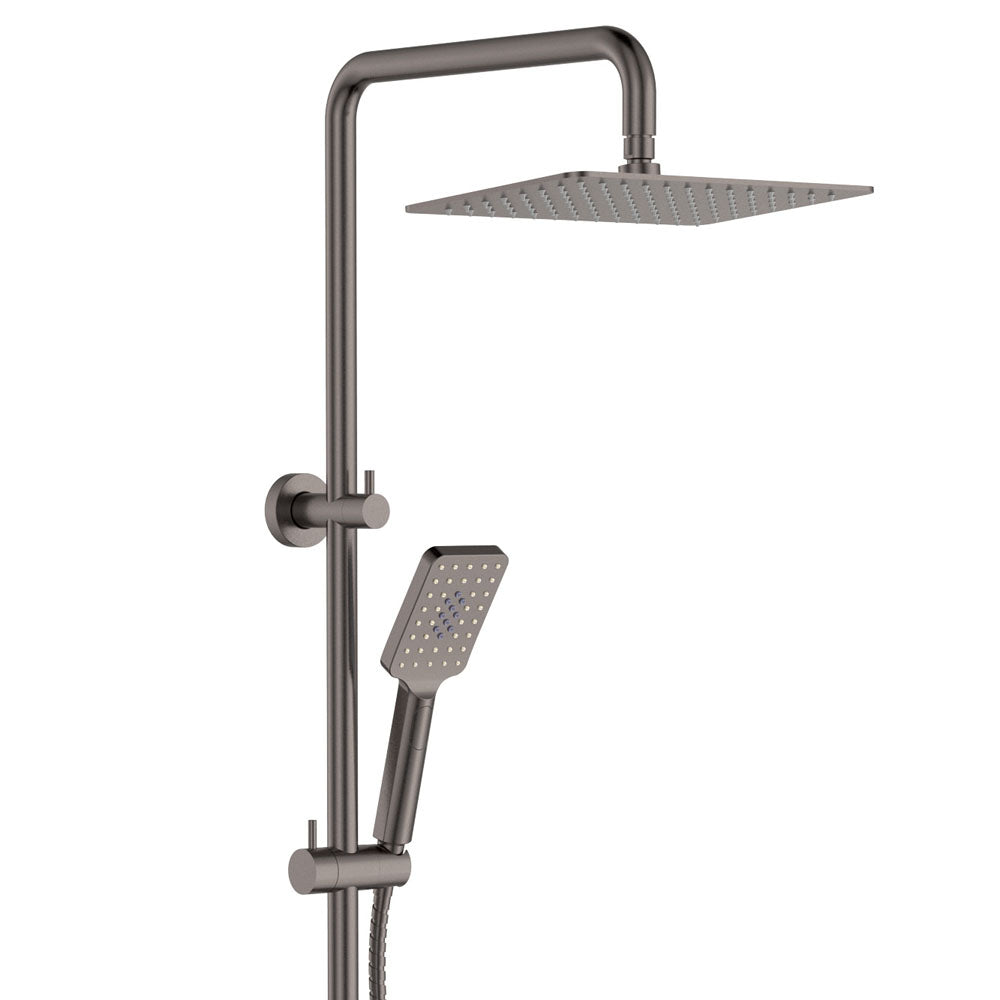 Fienza Tono Twin Shower - Gunmetal