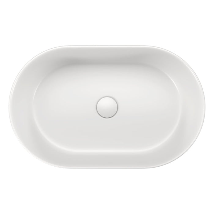 Fienza Aluca Pill Above Counter Basin - Matte White