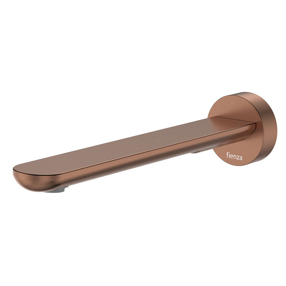 Fienza Empire Slim Basin/Bath Outlet Round Plate - Brushed Copper