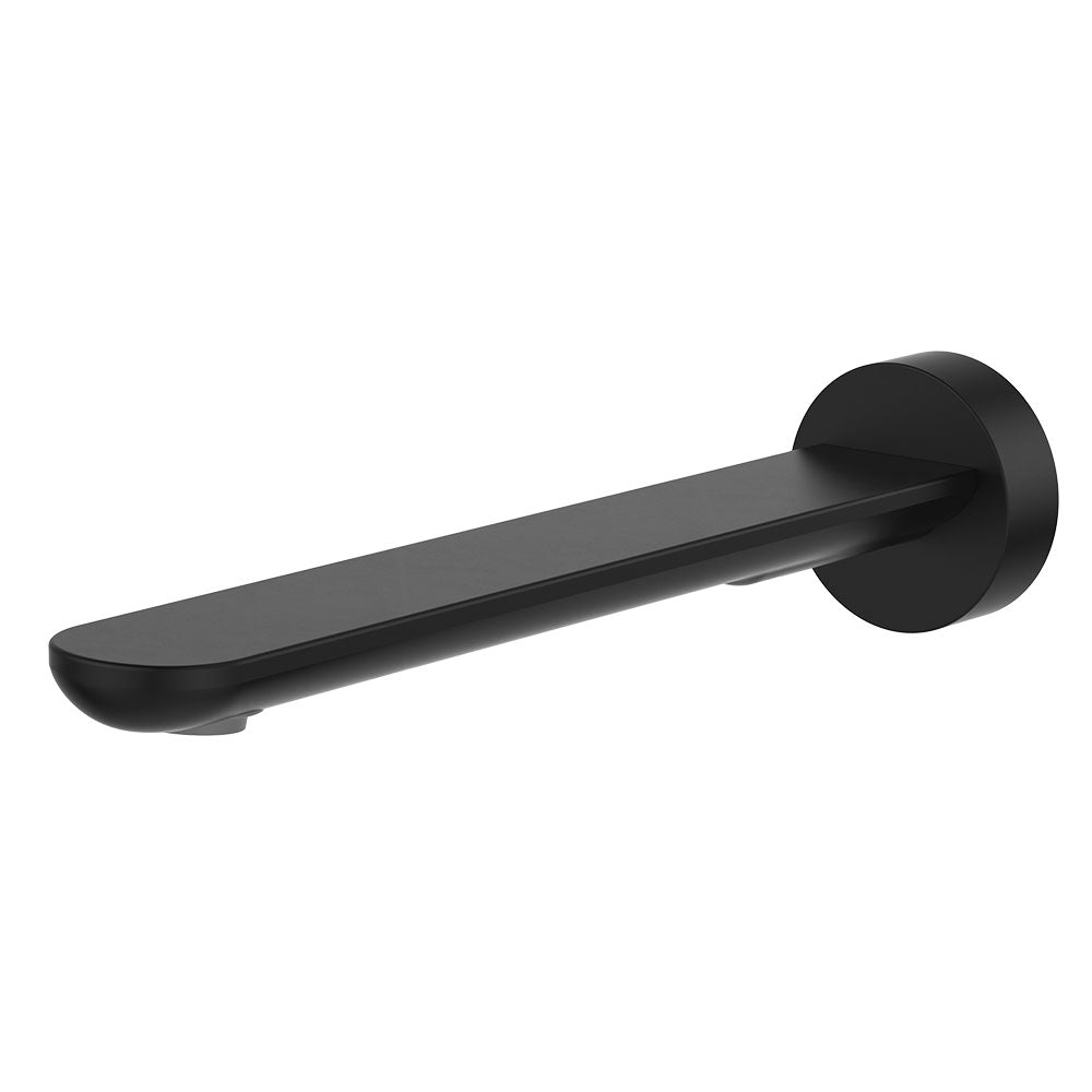 Fienza Empire Slim Basin/Bath Outlet Round Plate - Matte Black