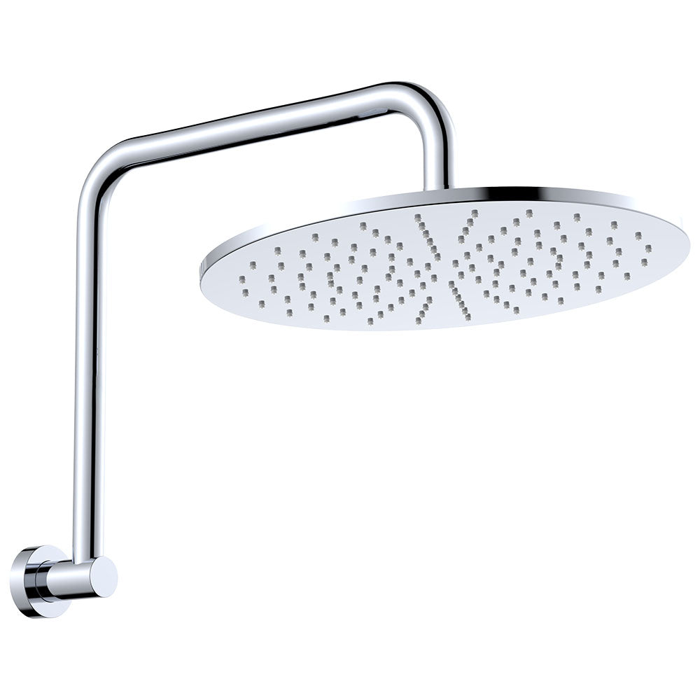 Fienza Empire Slim Gooseneck Shower Arm Set - Chrome
