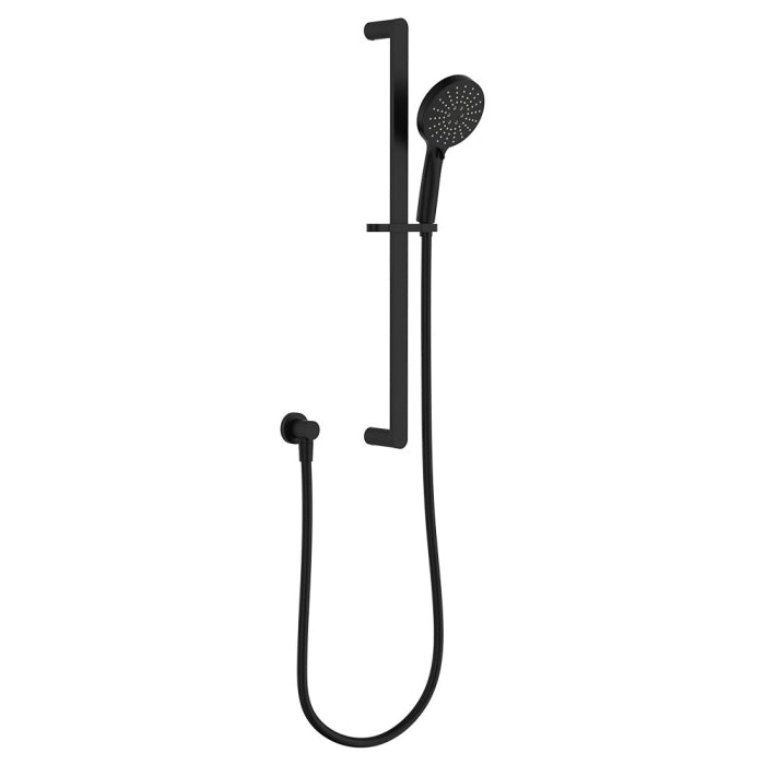 Fienza Empire Slim Rail Shower - Matte Black