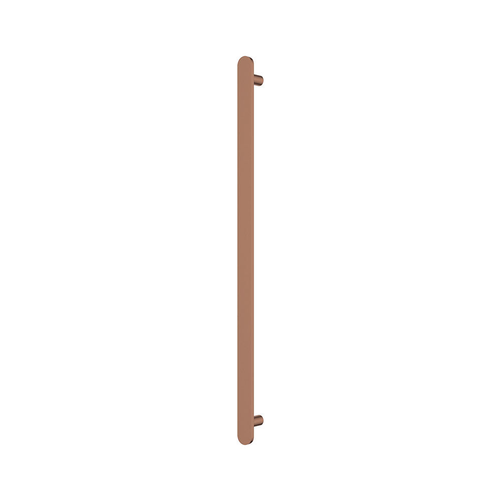 Fienza Empire Slim Vertical Heated Towel Rail - Brushed Copper