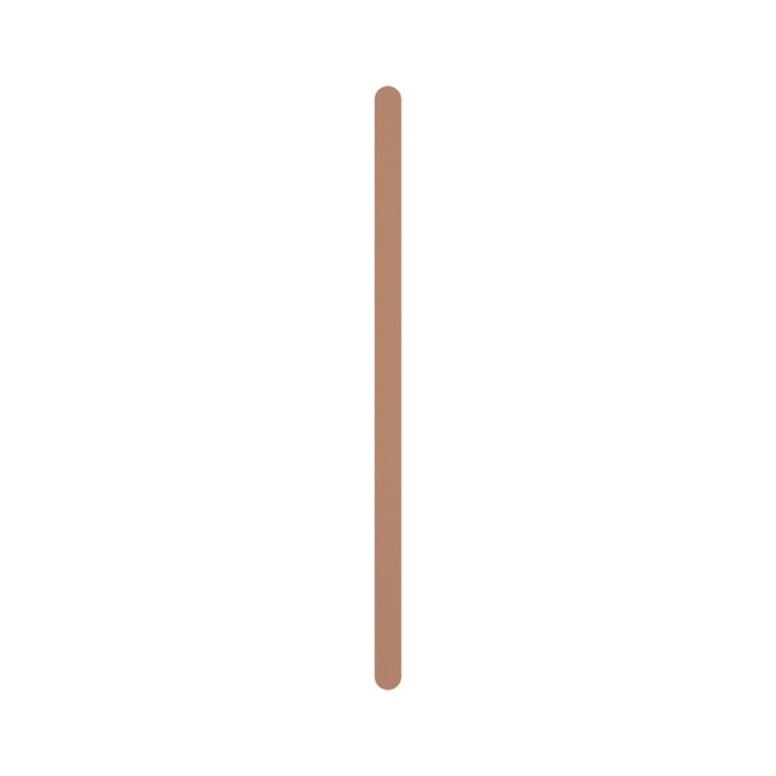 Fienza Empire Slim Vertical Heated Towel Rail - Brushed Copper