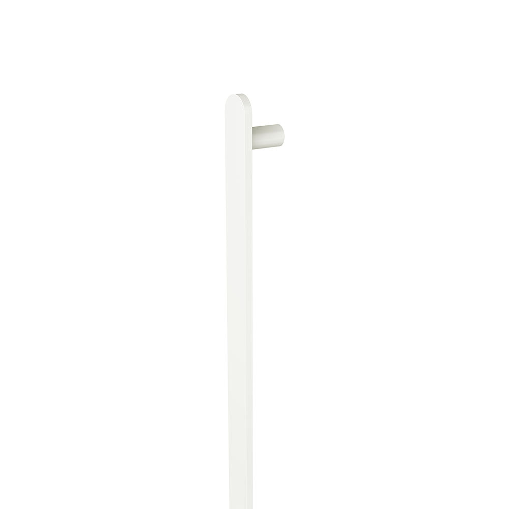 Fienza Empire Slim Vertical Heated Towel Rail - Matte White