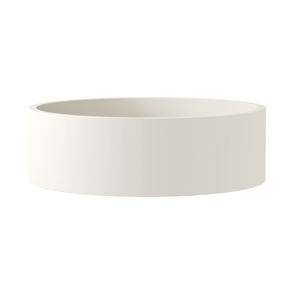 Fienza Jada Round Concrete Above Counter Basin - Warm White
