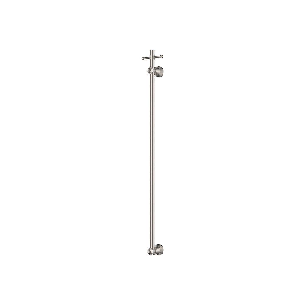 Fienza Lillian Vertical Heated Towel Rail - Brushed Nickel