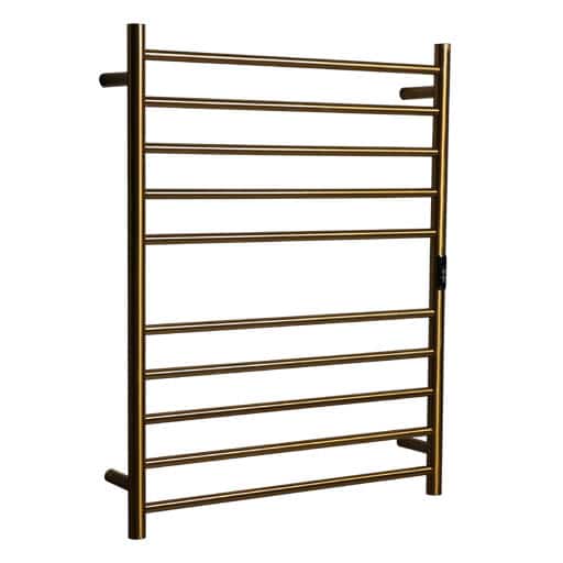 Hotwire Flat Round 10 Bar Towel Rail