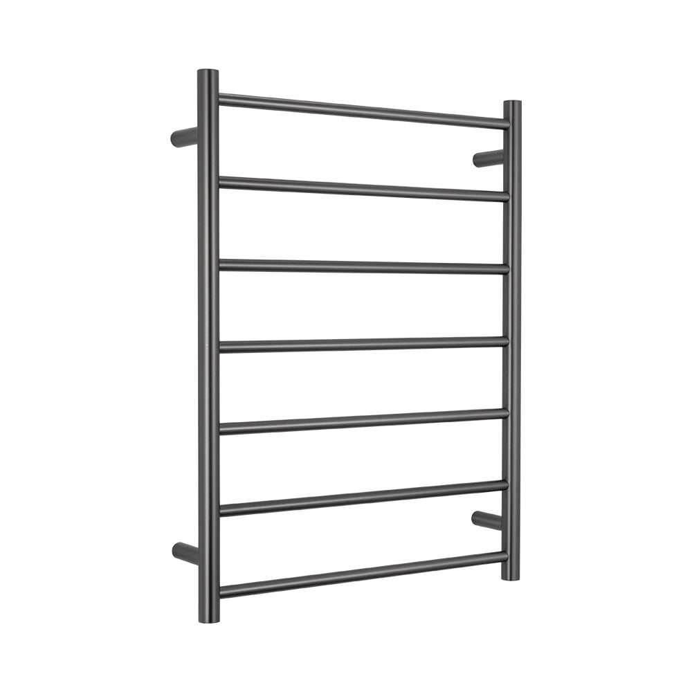 Radiant Heating Round Bars 240V Heated Towel Rails Gunmetal Grey 600 x 800