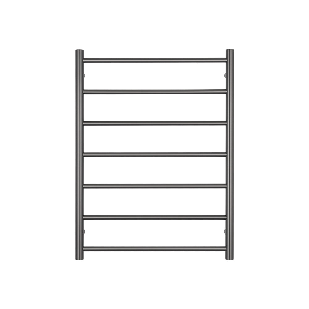 Radiant Heating Round Bars 240V Heated Towel Rails Gunmetal Grey 600 x 800