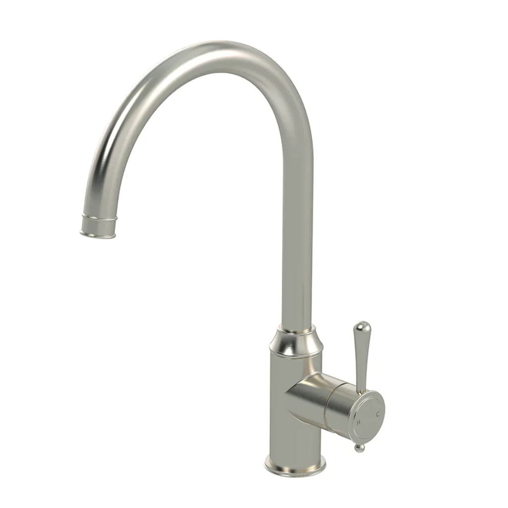 Meir Harrington Kitchen Mixer with Swivel Spout - Brushed Nickel