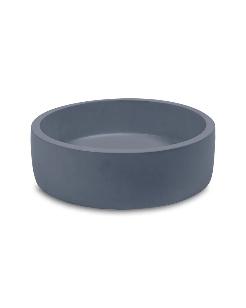 Nood Co Hoop Basin Wall Hung - Copan Blue