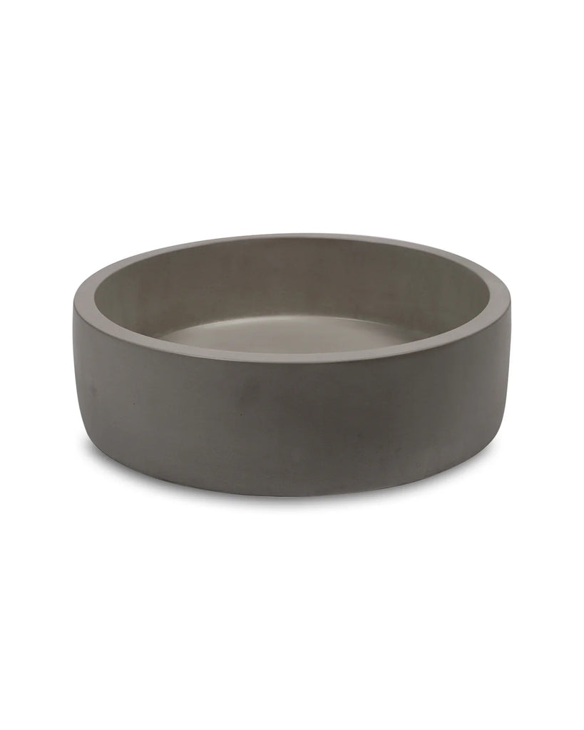 Nood Co Hoop Basin Wall Hung - Mid Tone Grey
