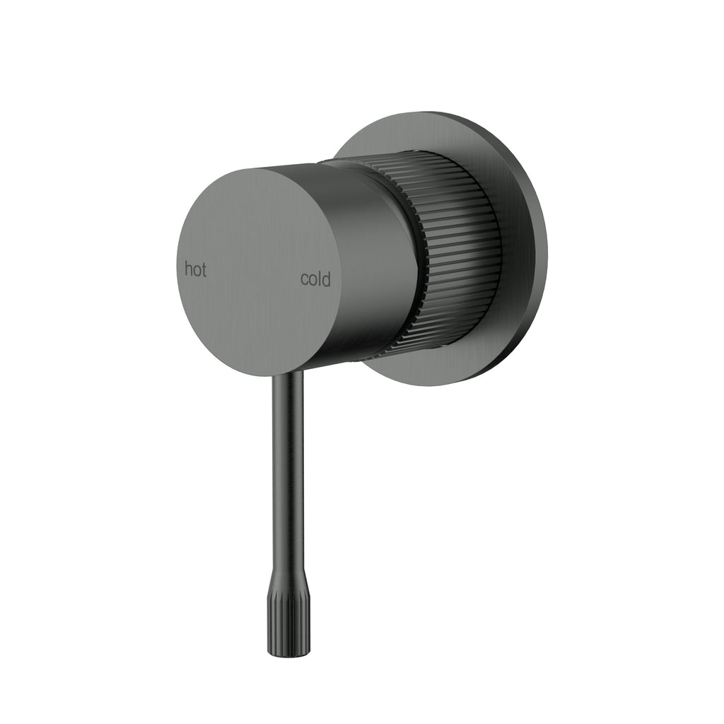 Ikon Linie Wall Mixer Trim Kit - Gunmetal