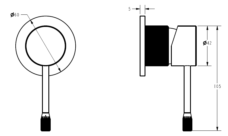 Ikon Linie Wall Mixer Trim Kit - Matte Black