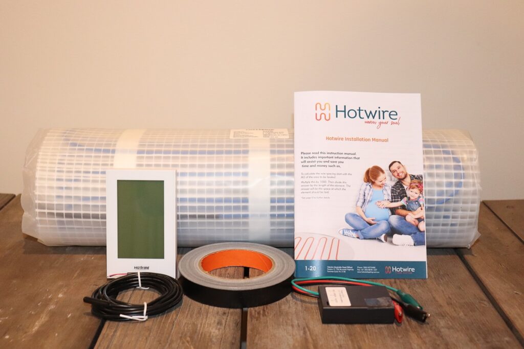 Hotwire Under Tile Heating Mats
