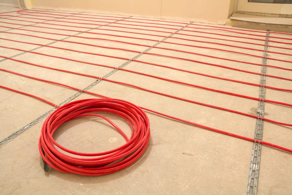 Hotwire In screed Heating System