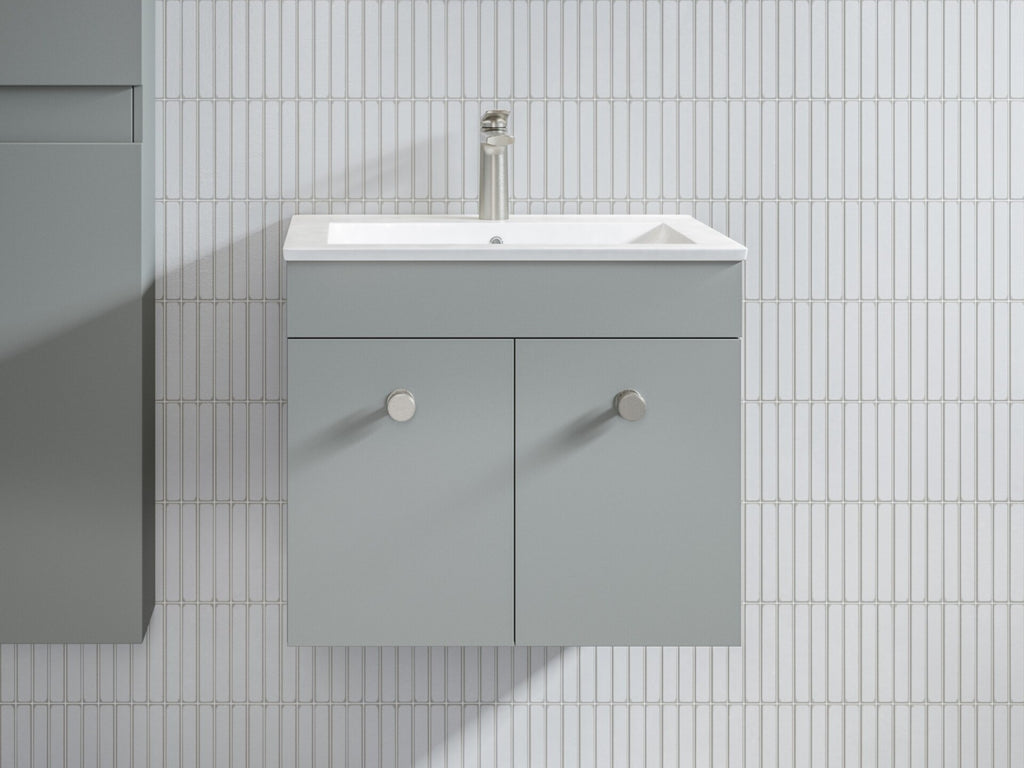 Timberline Indiana Wall Hung Vanity with Alpha Ceramic Top