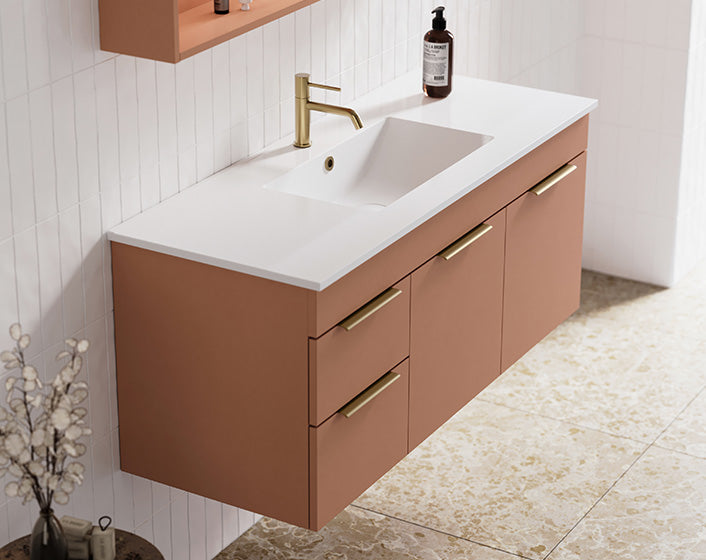 Timberline Indiana Wall Hung Vanity with Alpha Ceramic Top