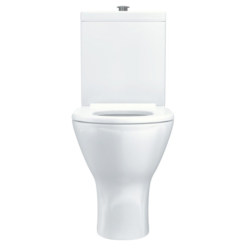 Fienza Delta Care Back-to-Wall Toilet Suite - Raised Buttons