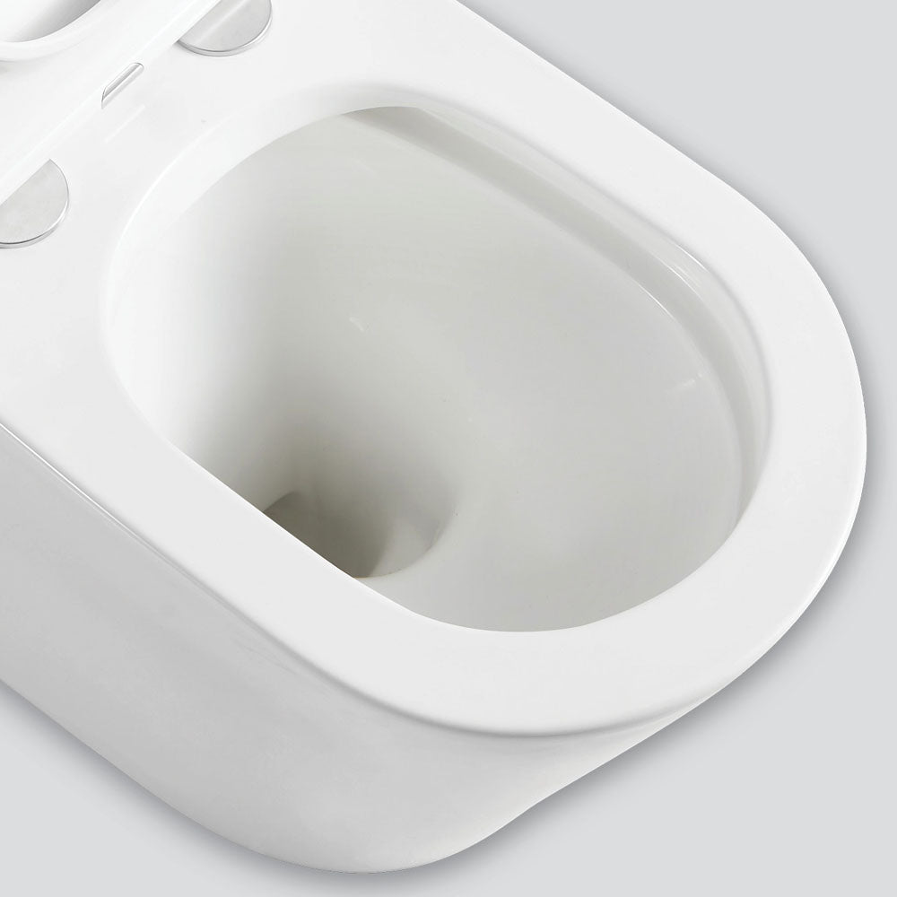 Fienza Kaya Tornado Flush Back-to-Wall Suite - Gloss White