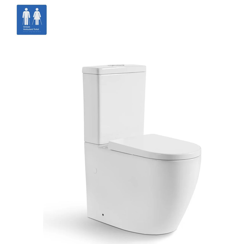 Marco Rimless Junior Gloss White Toilet Suite