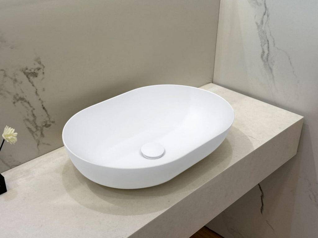 Kaskade VXA24 Stone Basin - Matte White