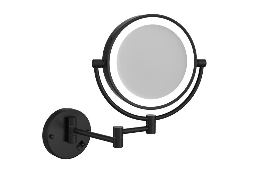 Thermogroup Ablaze 1 &5x Magnification Mirror with Light - Matt Black