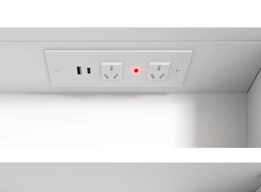 Otti Bondi LED Shaving Cabinet - Matte White