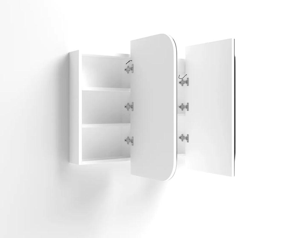 Otti Newport LED Shaving Cabinet - Matte White