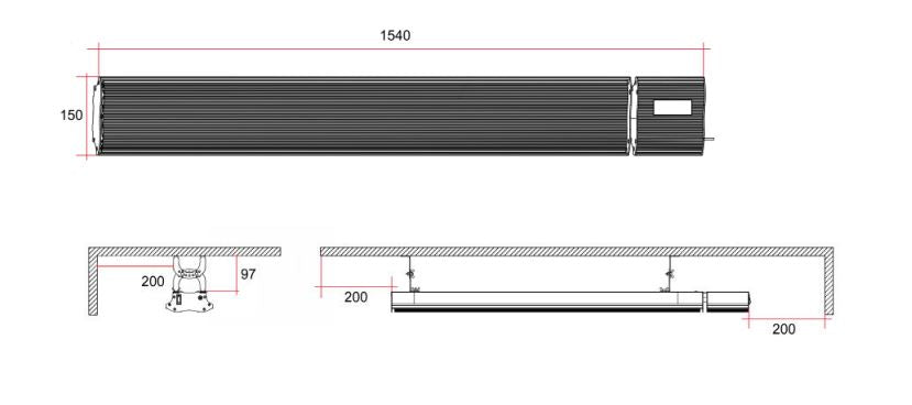 Thermogroup Long Wave Outdoor Heater