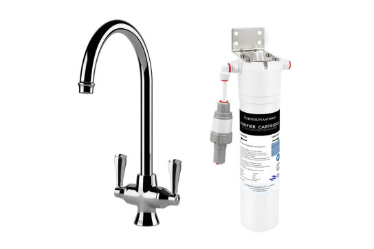 Turner Hastings Ludlow Purifier Mixer with Filter Cartridge - Chrome