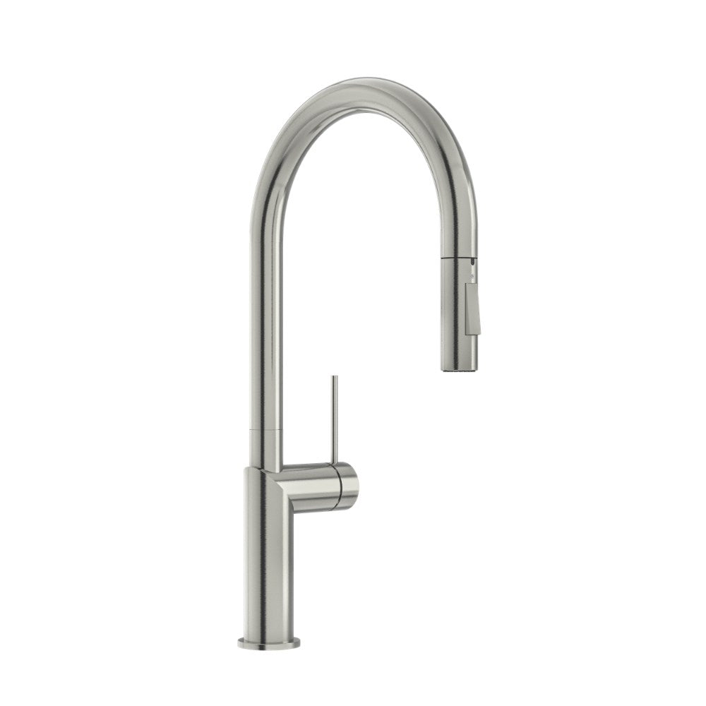 Linkware Elle 316 Pull Out Sink Mixer - Brushed Stainless
