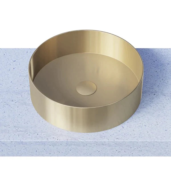 Luxe 360 x 360 Brushed Gold Stainless Steel