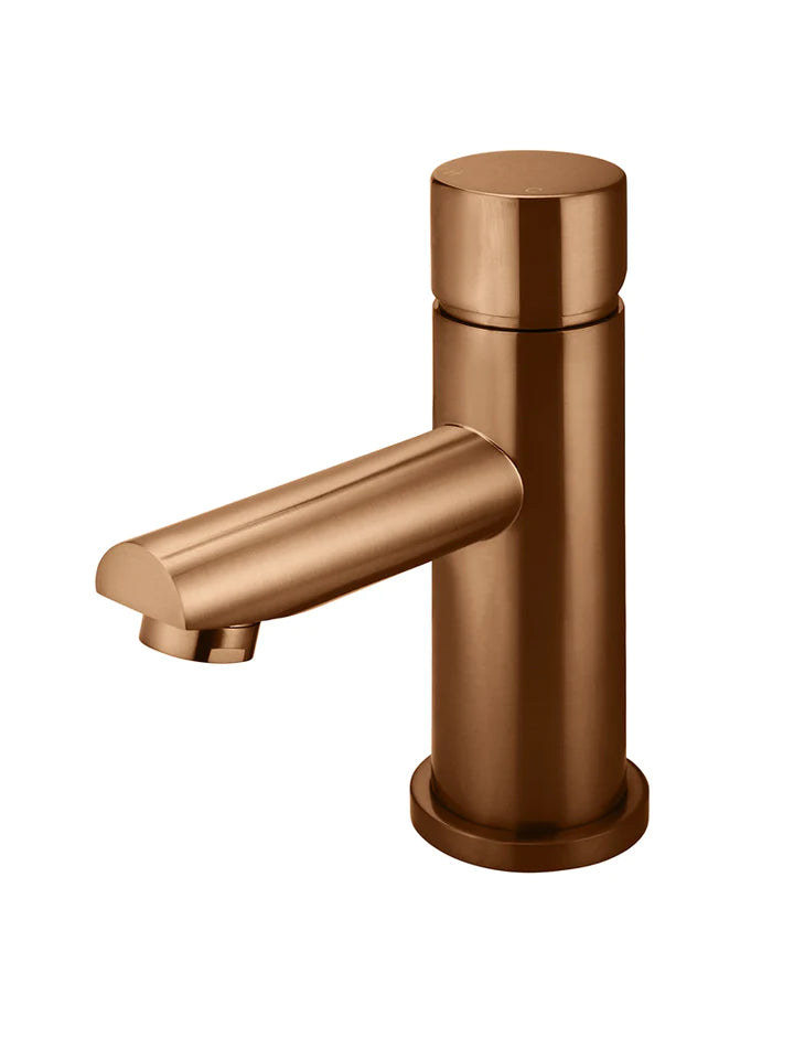 Meir Round Basin Mixer - Lustre Bronze