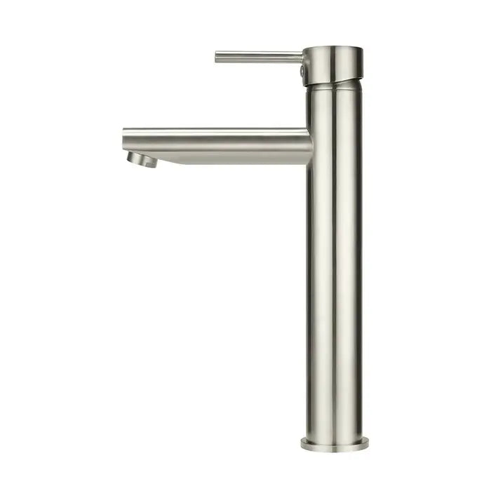 Meir Round Tall Basin Mixer - Brushed Nickel