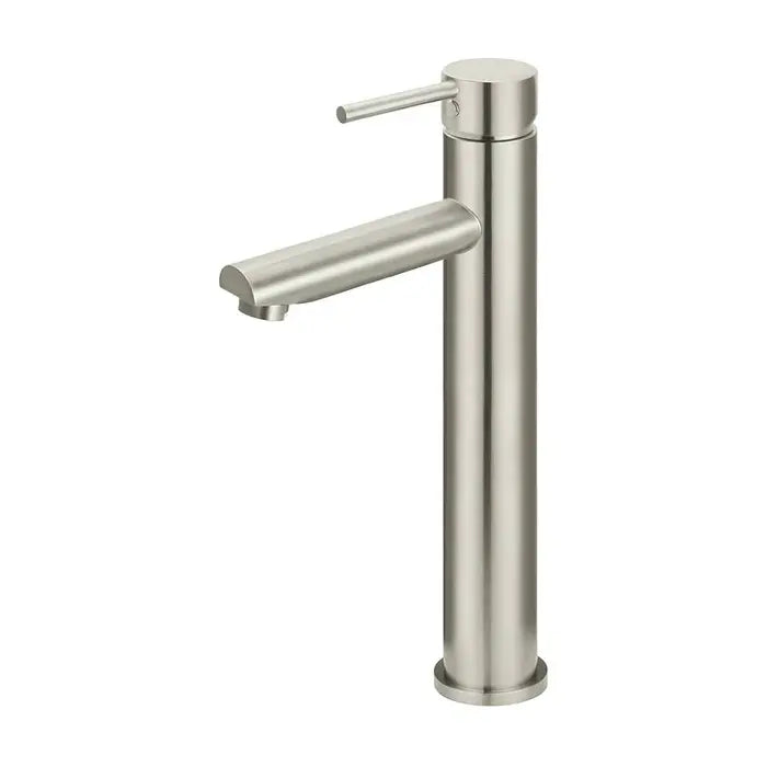 Meir Round Tall Basin Mixer - Brushed Nickel