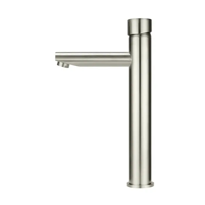 Meir Round Tall Basin Mixer - Brushed Nickel