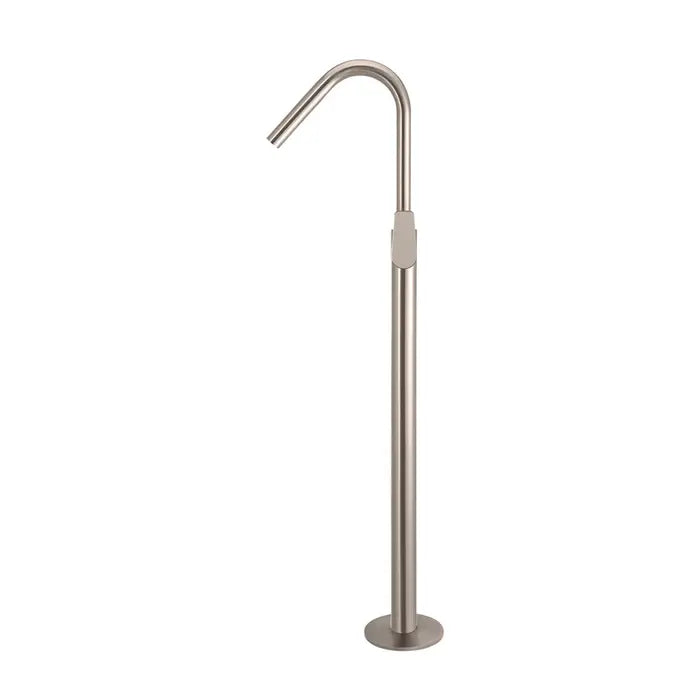 Meir Round Freestanding Bath Spout Plus Hand Shower - Champagne Rose Gold