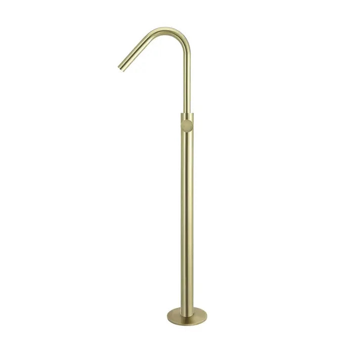 Meir Round Freestanding Bath Spout Plus Hand Shower - Tiger Bronze